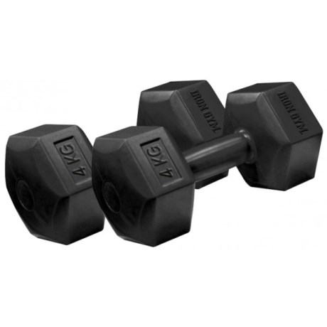 -localization-error-products-images-main-thumbnail- Iron Gym Fixed Hex Dumbbell, 2 x 4 kg