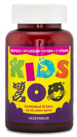 -localization-error-products-images-main-thumbnail- KidsZoo Propolis + Vitamin C, 60 tyggetabletter