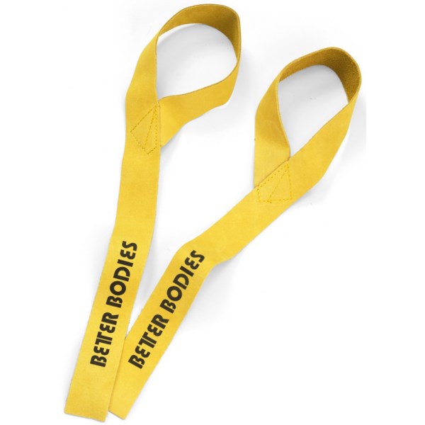 Better Bodies Leather Straps, One size, Naturel