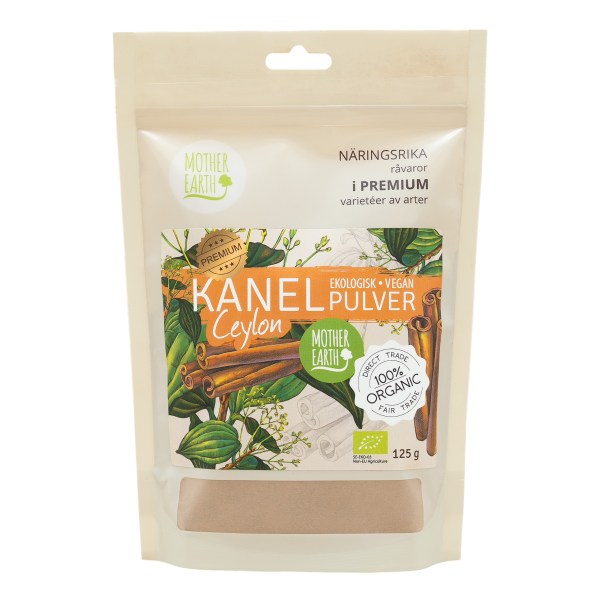 Mother Earth Ceylonkanel ØKO, 125 g