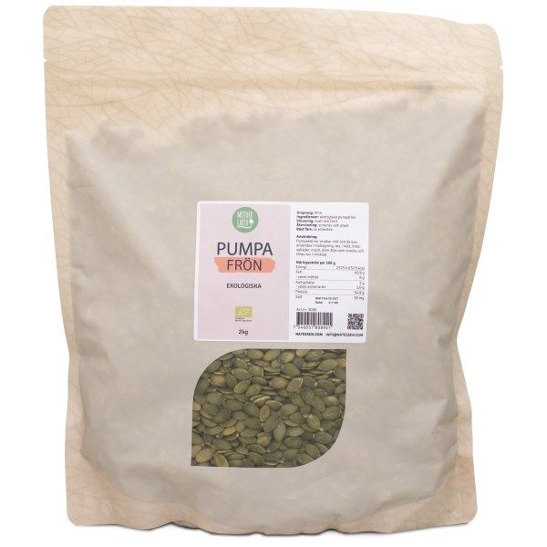 Mother Earth Græskarkerner ØKO, 2 kg