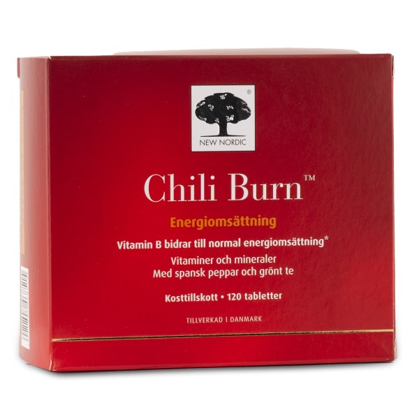 Chili Burn, 120 tabletter