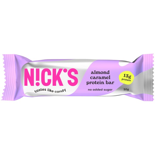 Nicks Protein Bar, Mandelkaramel, 1 stk