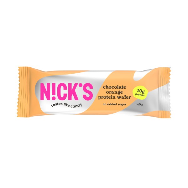 Nicks Protein Wafer, Orange, 1 stk