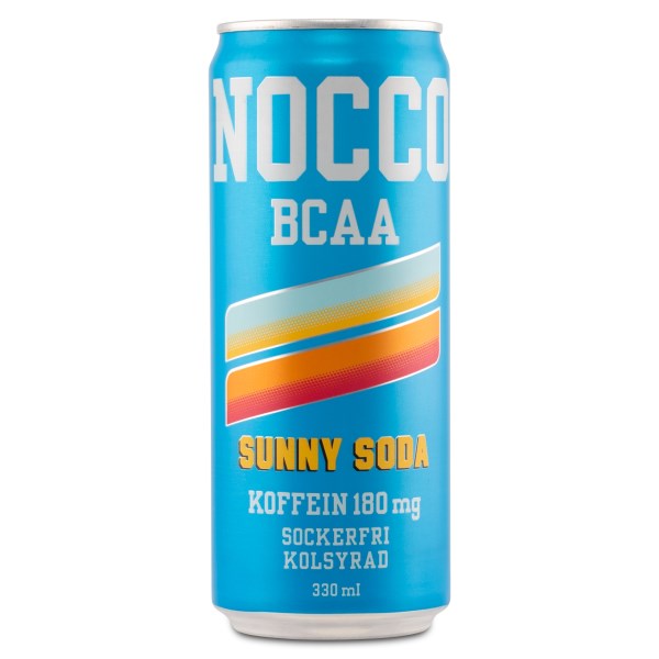 NOCCO BCAA, Sunny Soda, Koffein, 1 stk