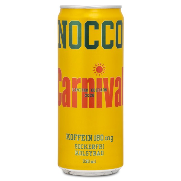 NOCCO BCAA, Carnival, Koffein, 1 stk