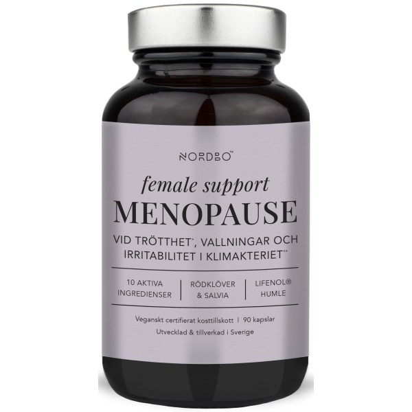Nordbo Female Support Menopause, 90 kapsler