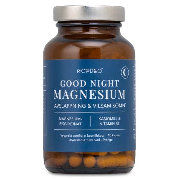 Nordbo Good Night Magnesium, 90 kapsler