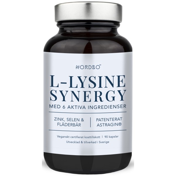 Nordbo L-Lysine Synergy - 90 Kapsler - Nordbo
