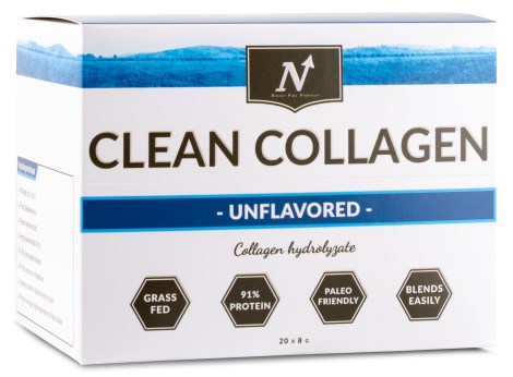 -localization-error-products-images-main-thumbnail- Nyttoteket Clean Collagen Stickpakke, Unflavored, 20 portionsposer