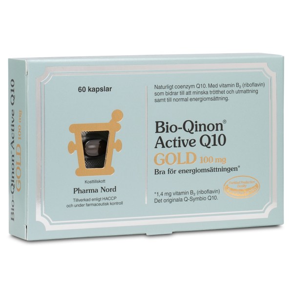 Pharma Nord Bio-Qinon Active Q10 Gold, 60 kapsler