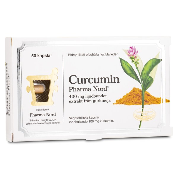 Pharma Nord Curcumin, 50 kapsler billede