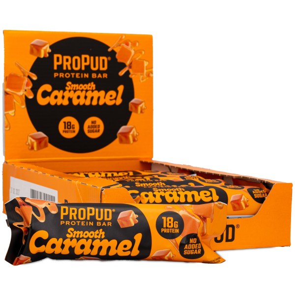 ProPud Protein Bar, Smooth Caramel, 12-pak