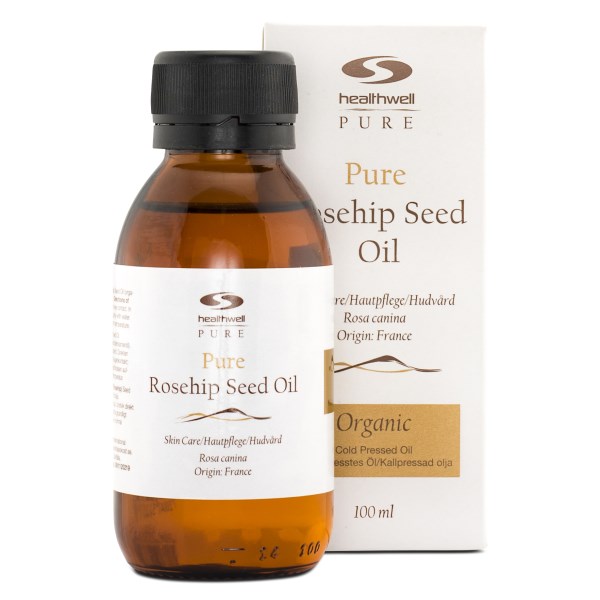 Healthwell PURE Hybenfrøolie ØKO, 100 ml