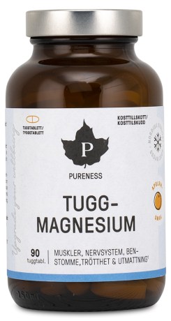 -localization-error-products-images-main-thumbnail- Pureness Tygge-magnesium, Appelsin, 90 tabl