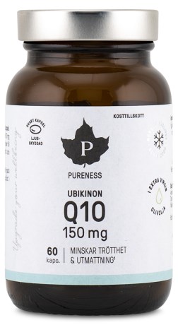 -localization-error-products-images-main-thumbnail- Pureness Ubikinon Q10 150 mg, 60 kapsler
