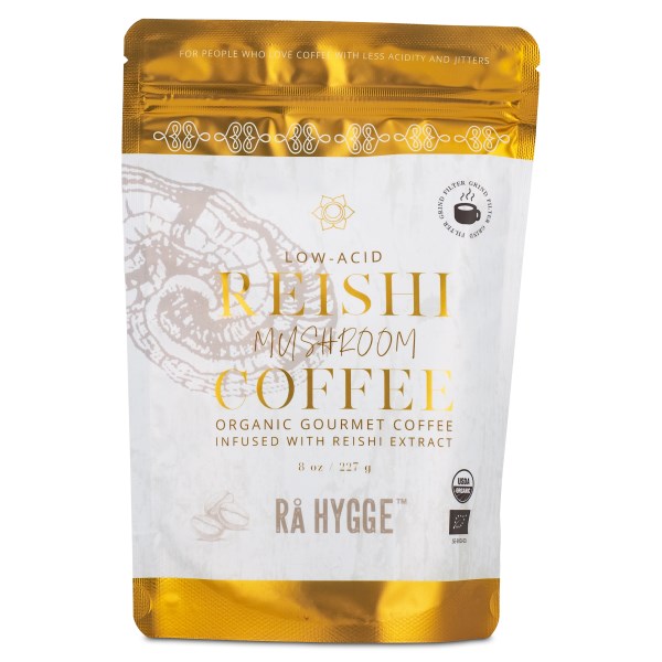 Rå Hygge Reishi Svampekaffe, 227 g, Hele Bønner billede