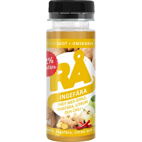 RÅ Ingefærshot, 65 ml