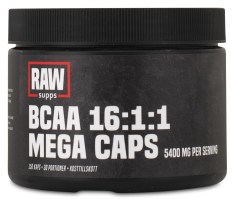 RAW BCAA 16:1:1 Mega Caps