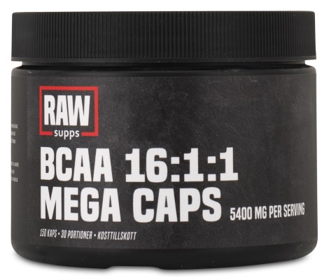 -localization-error-products-images-main-thumbnail- RAW BCAA 16:1:1 Mega Caps, 150 kapsler
