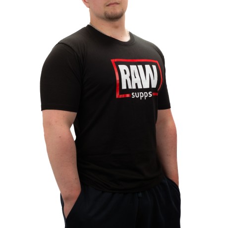 -localization-error-products-images-main-thumbnail- RAW Supps Logo Tee, XL, Black