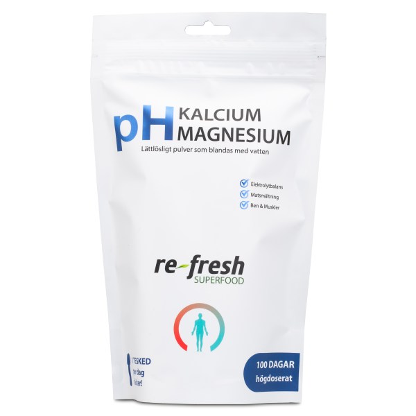 Re-fresh Superfood pH Calcium Magnesium, 300 g