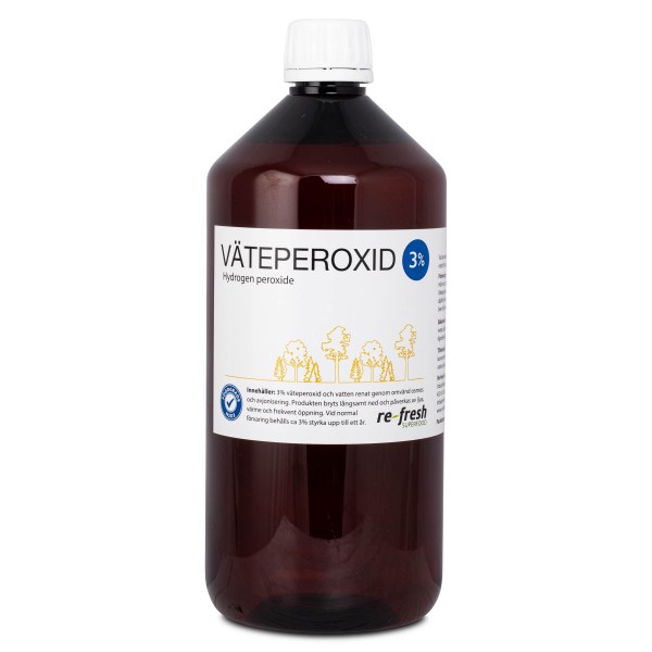 Re-fresh Superfood Brintoverilte 3%, 1000 ml