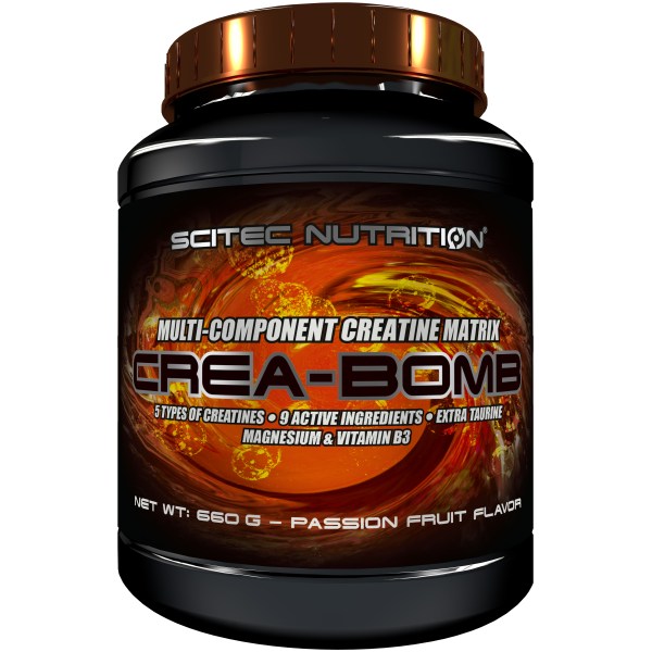 Scitec Crea-Bomb, Passion Fruit, 660 g