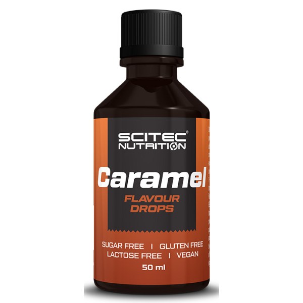 Scitec Flavour Drops, Caramel, 50 ml