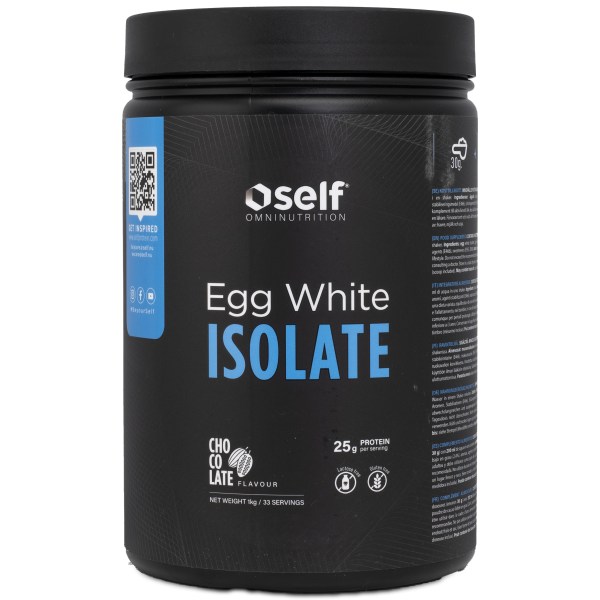 Self Omninutrition Egg White Isolate, Chocolate, 1 kg