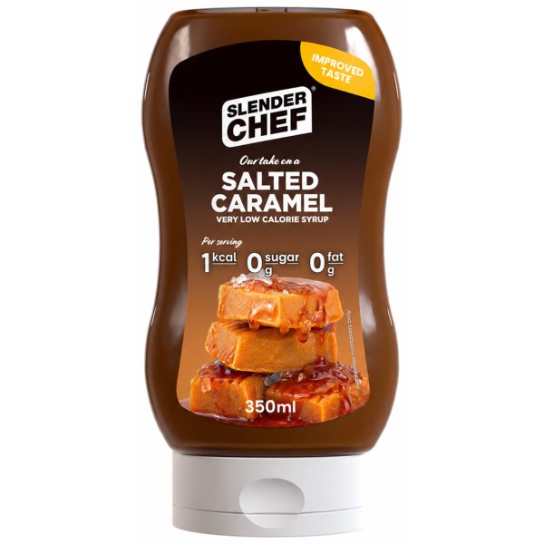 Slender Chef Syrup, 350 ml, Salted Caramel