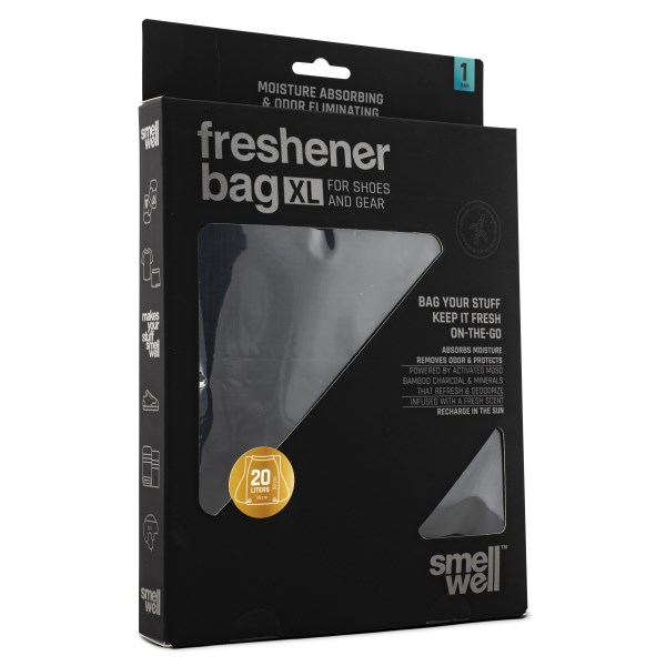 SmellWell Freshener Bag XL, 20 Liter, Black billede