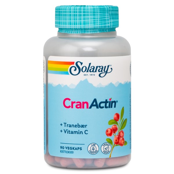 Solaray CranActin, 90 kapsler