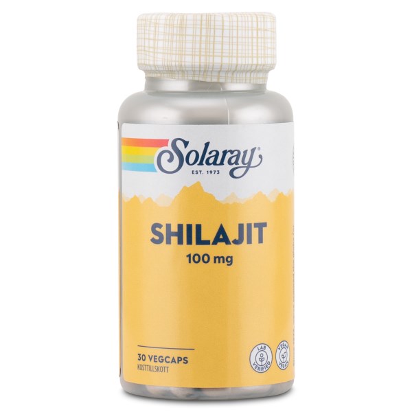 Solaray Shilajit, 30 kapsler billede