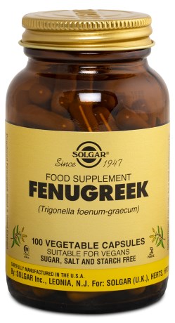 -localization-error-products-images-main-thumbnail- Solgar Fenugreek Bukkehornsklver, 100 kapsler