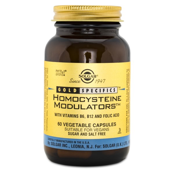 Solgar Homocysteine Modulators, 60 kapsler