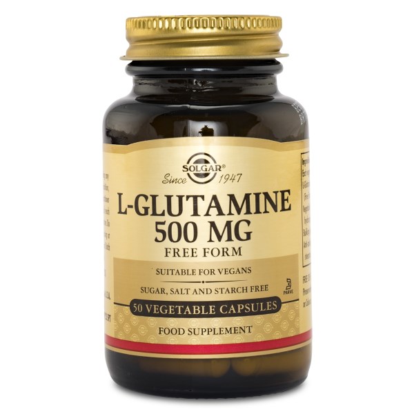 Solgar L-Glutamine, 50 kapsler billede