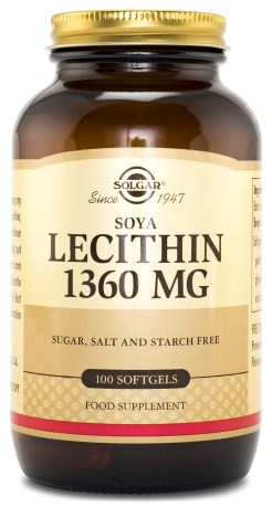 -localization-error-products-images-main-thumbnail- Solgar Lecithin, 100 kapsler