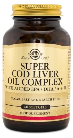 -localization-error-products-images-main-thumbnail- Solgar Super Cod Liver Oil Complex, 60 kapsler