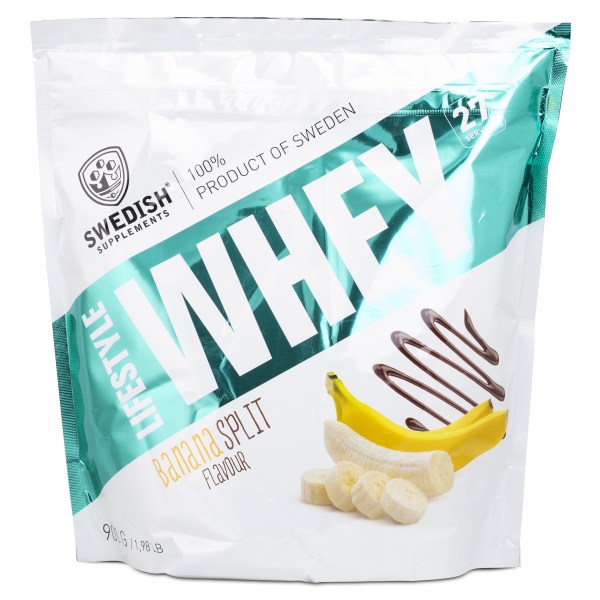 Swedish Supplements Lifestyle Whey, 900 g, Banana Split