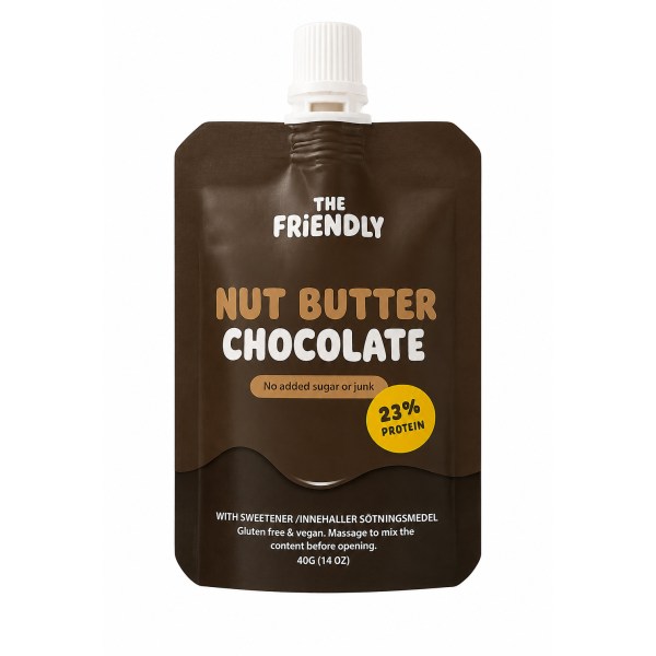 The Friendly Fat Company Fat-Pack Nutbutter, Chocolate, 1 stk