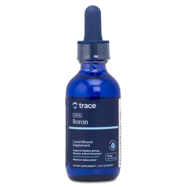 Trace Minerals Liquid Ionic Boron (6 mg), 59 ml billede