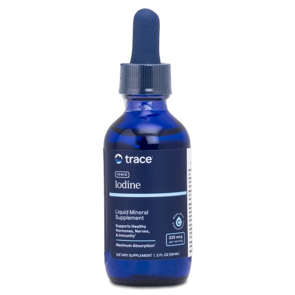 Trace Minerals Liquid Ionic Iodine from Potassium Iodide (225 mc, 59 ml billede