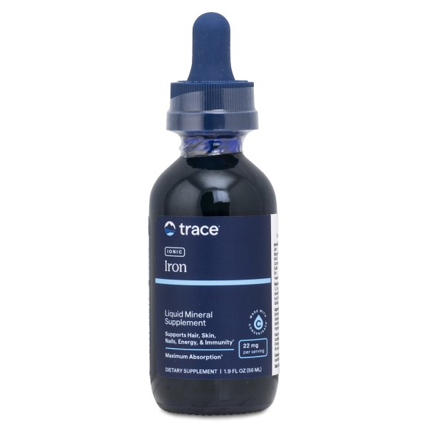 Trace Minerals Liquid Ionic Iron (22 mg), 56 ml billede