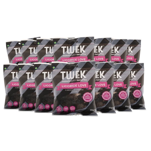 Tweek Gummies, 14-pak, Licorice Love
