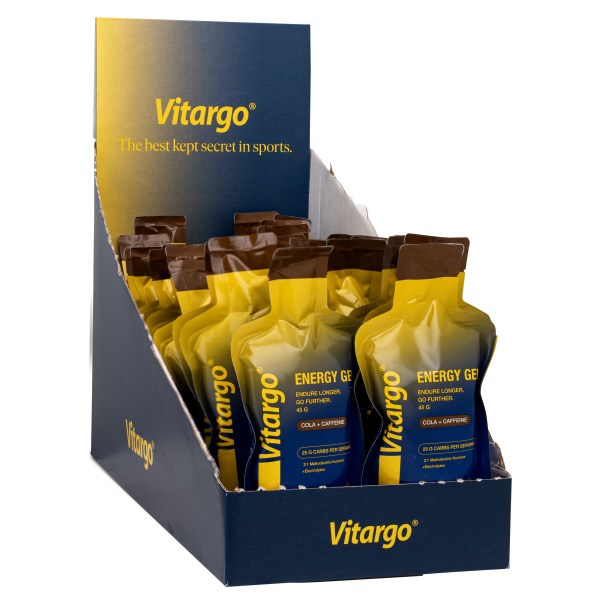 Vitargo Gel Caffeine, Cola, 24-pak