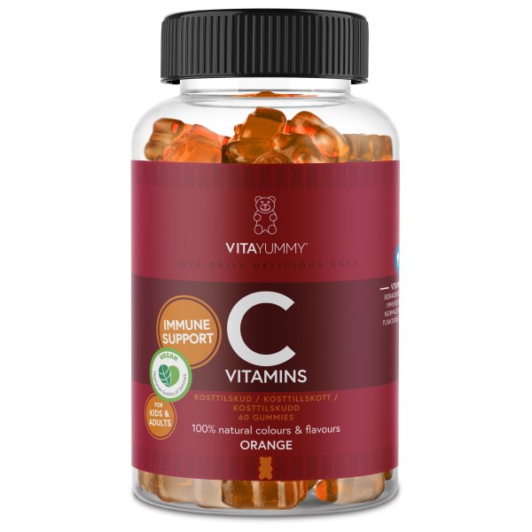 VitaYummy Vitamin C, Orange, 60 Gummies billede