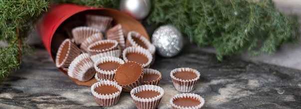 Julens ischokolade med kokosolie