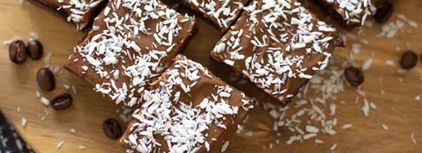 Kokoskager med kaffesmag