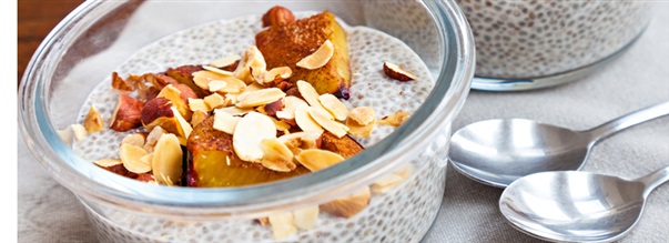 Chiabudding med smag af jul